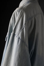 画像をギャラリービューアに読み込む, SAINT Mxxxxxx DENIM SHIRT (BLUE)