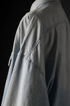 画像をギャラリービューアに読み込む, SAINT Mxxxxxx DENIM SHIRT (BLUE)