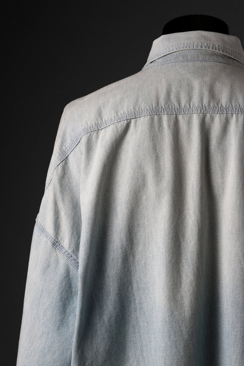 画像をギャラリービューアに読み込む, SAINT Mxxxxxx DENIM SHIRT (BLUE)