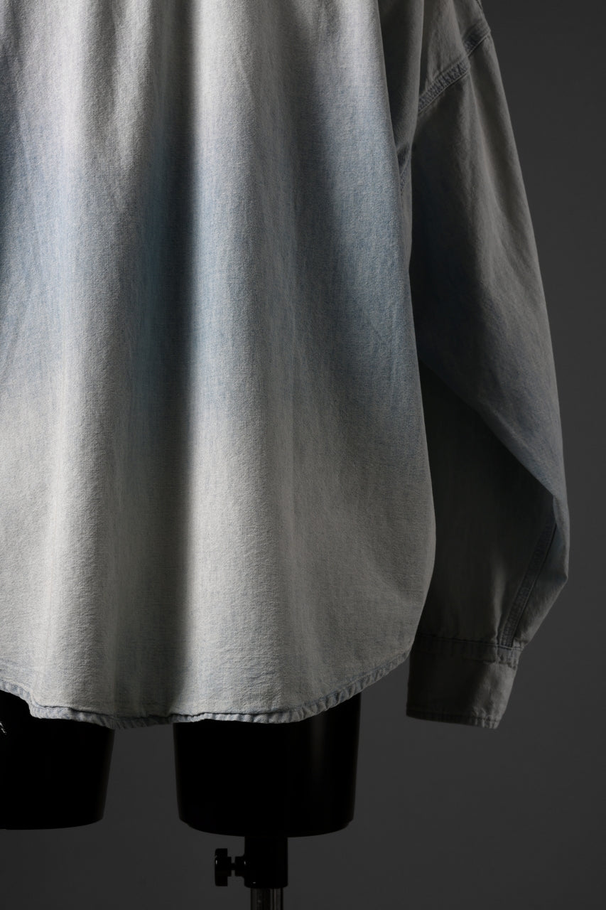 画像をギャラリービューアに読み込む, SAINT Mxxxxxx DENIM SHIRT (BLUE)