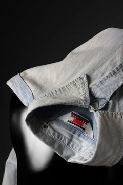 画像をギャラリービューアに読み込む, SAINT Mxxxxxx DENIM SHIRT (BLUE)