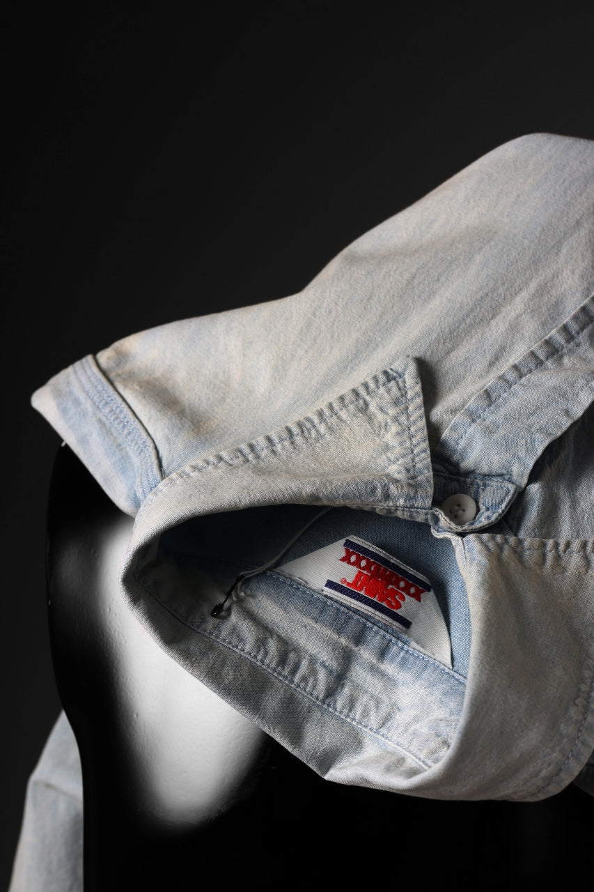 画像をギャラリービューアに読み込む, SAINT Mxxxxxx DENIM SHIRT (BLUE)
