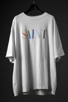 画像をギャラリービューアに読み込む, SAINT Mxxxxxx SS TEE/RAINBOW SAINT (WHITE)