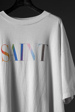 画像をギャラリービューアに読み込む, SAINT Mxxxxxx SS TEE/RAINBOW SAINT (WHITE)