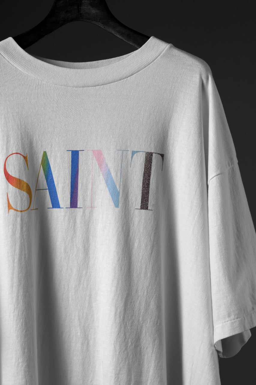 画像をギャラリービューアに読み込む, SAINT Mxxxxxx SS TEE/RAINBOW SAINT (WHITE)