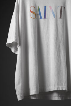 画像をギャラリービューアに読み込む, SAINT Mxxxxxx SS TEE/RAINBOW SAINT (WHITE)