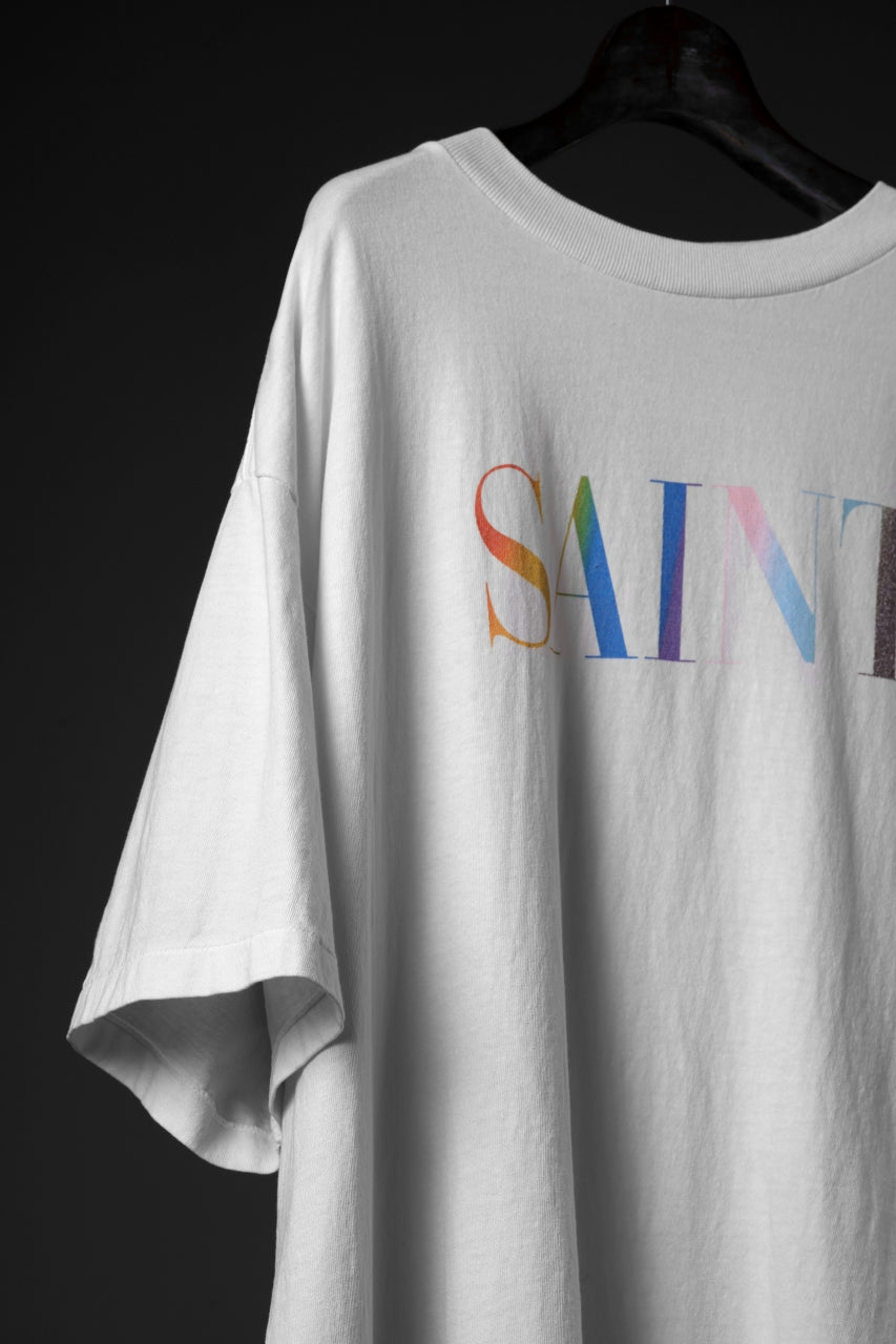 画像をギャラリービューアに読み込む, SAINT Mxxxxxx SS TEE/RAINBOW SAINT (WHITE)