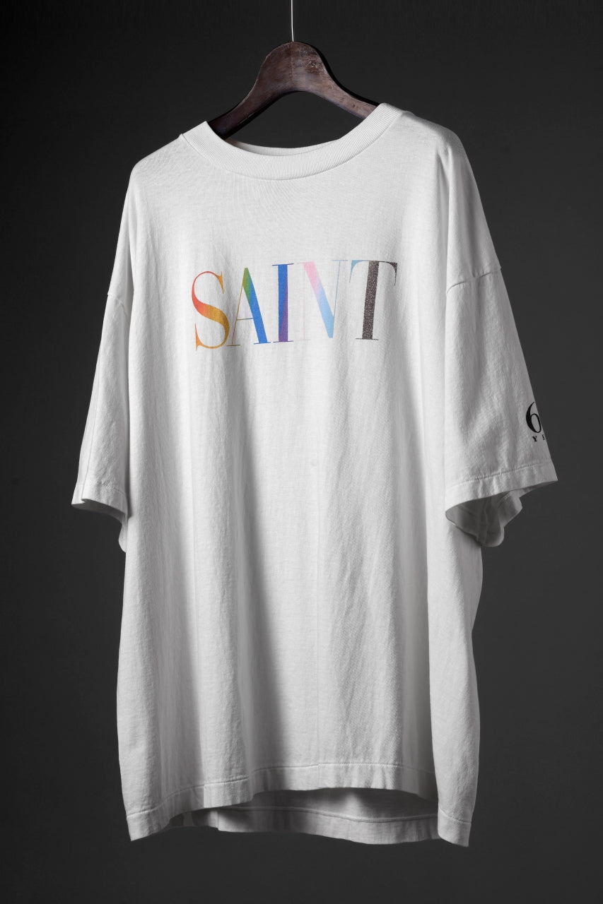 画像をギャラリービューアに読み込む, SAINT Mxxxxxx SS TEE/RAINBOW SAINT (WHITE)