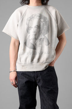 画像をギャラリービューアに読み込む, SAINT Mxxxxxx SS CREW NECK SWEAT / BEETHORVEN (GREY)