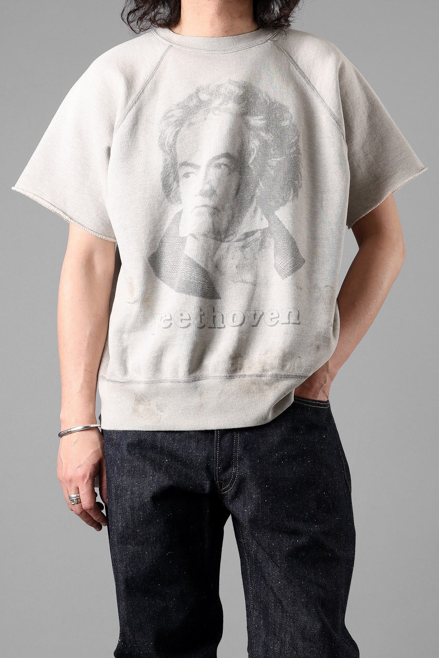 画像をギャラリービューアに読み込む, SAINT Mxxxxxx SS CREW NECK SWEAT / BEETHORVEN (GREY)