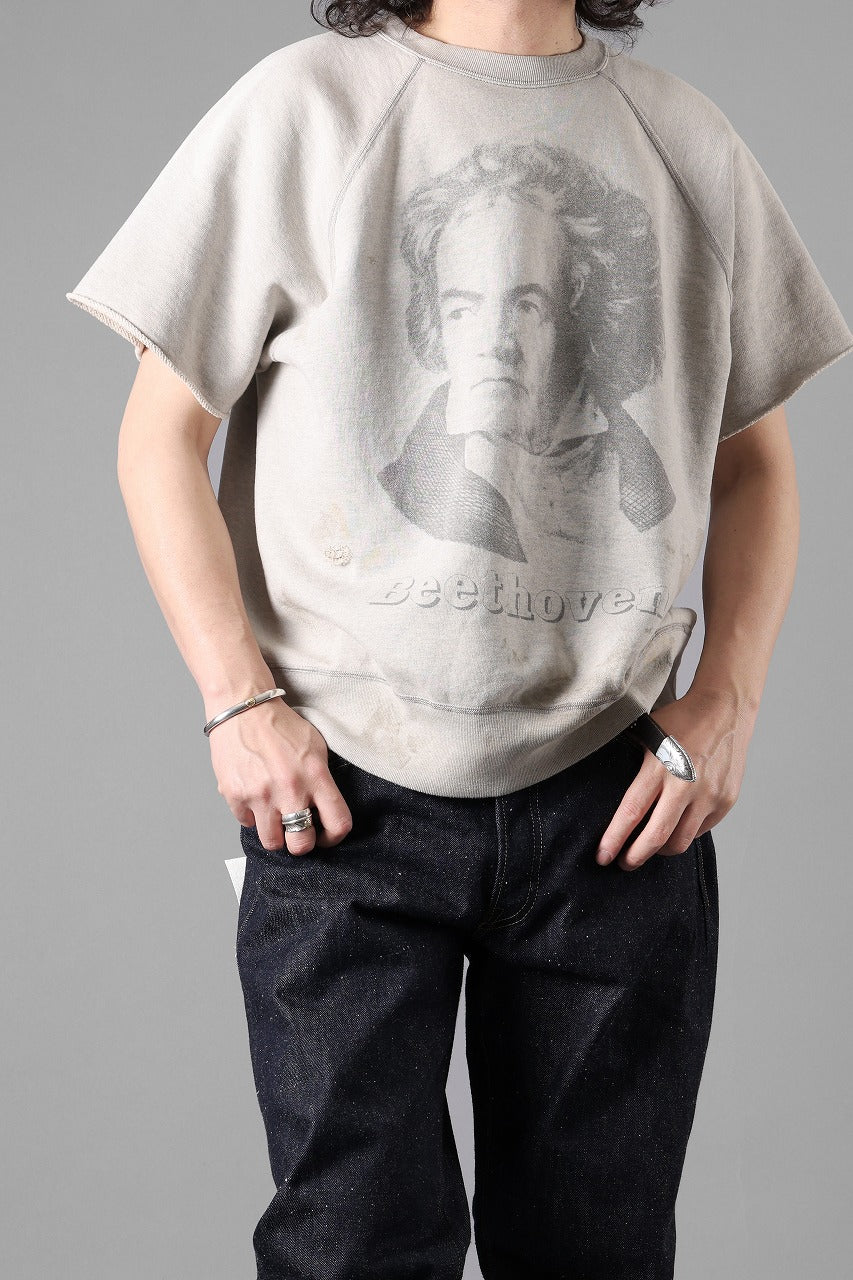画像をギャラリービューアに読み込む, SAINT Mxxxxxx SS CREW NECK SWEAT / BEETHORVEN (GREY)