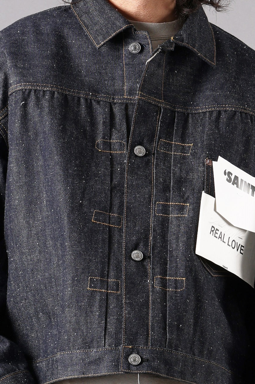 画像をギャラリービューアに読み込む, SAINT Mxxxxxx x BerBerJin DENIM JACKET / REGID (BLUE)