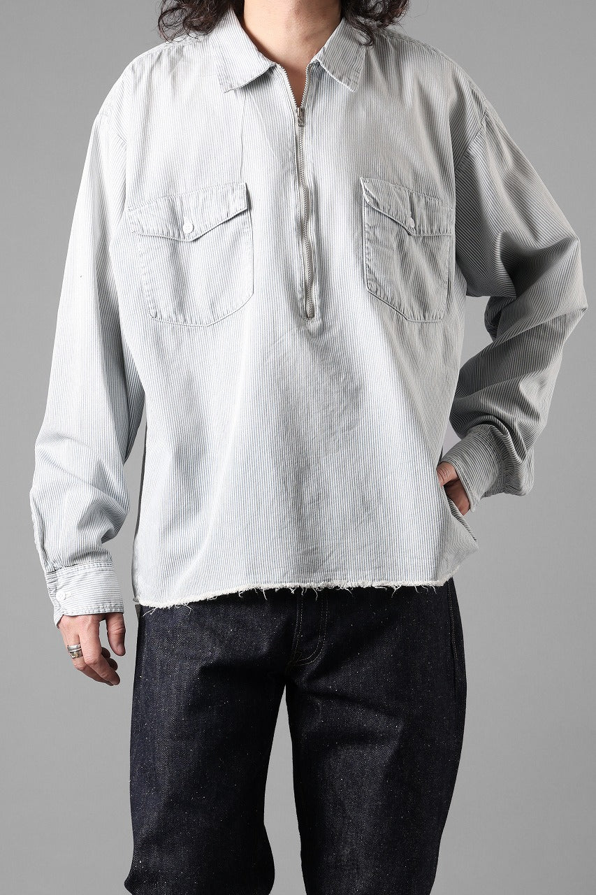 画像をギャラリービューアに読み込む, SAINT Mxxxxxx HICKORY SHIRT / STRIPE (WHITE)
