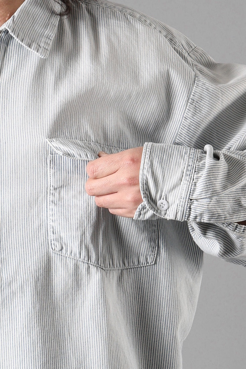 画像をギャラリービューアに読み込む, SAINT Mxxxxxx HICKORY SHIRT / STRIPE (WHITE)