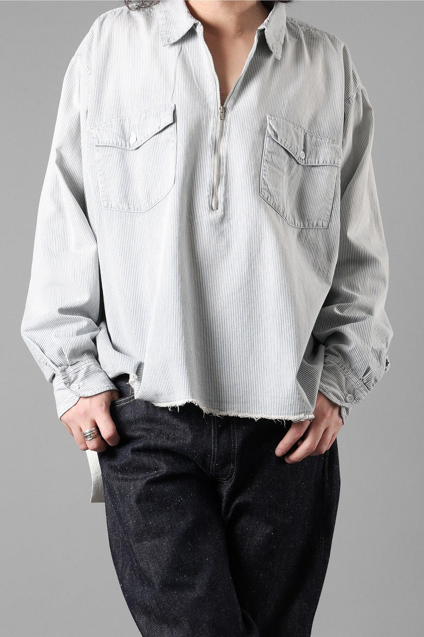 画像をギャラリービューアに読み込む, SAINT Mxxxxxx HICKORY SHIRT / STRIPE (WHITE)