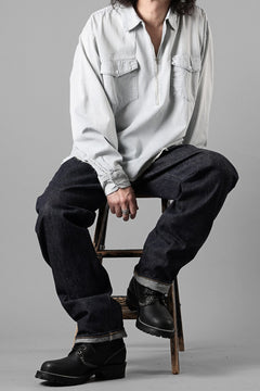 画像をギャラリービューアに読み込む, SAINT Mxxxxxx HICKORY SHIRT / STRIPE (WHITE)