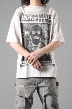 画像をギャラリービューアに読み込む, SAINT Mxxxxxx x Jamie Reid SS TEE / MASK (WHITE)