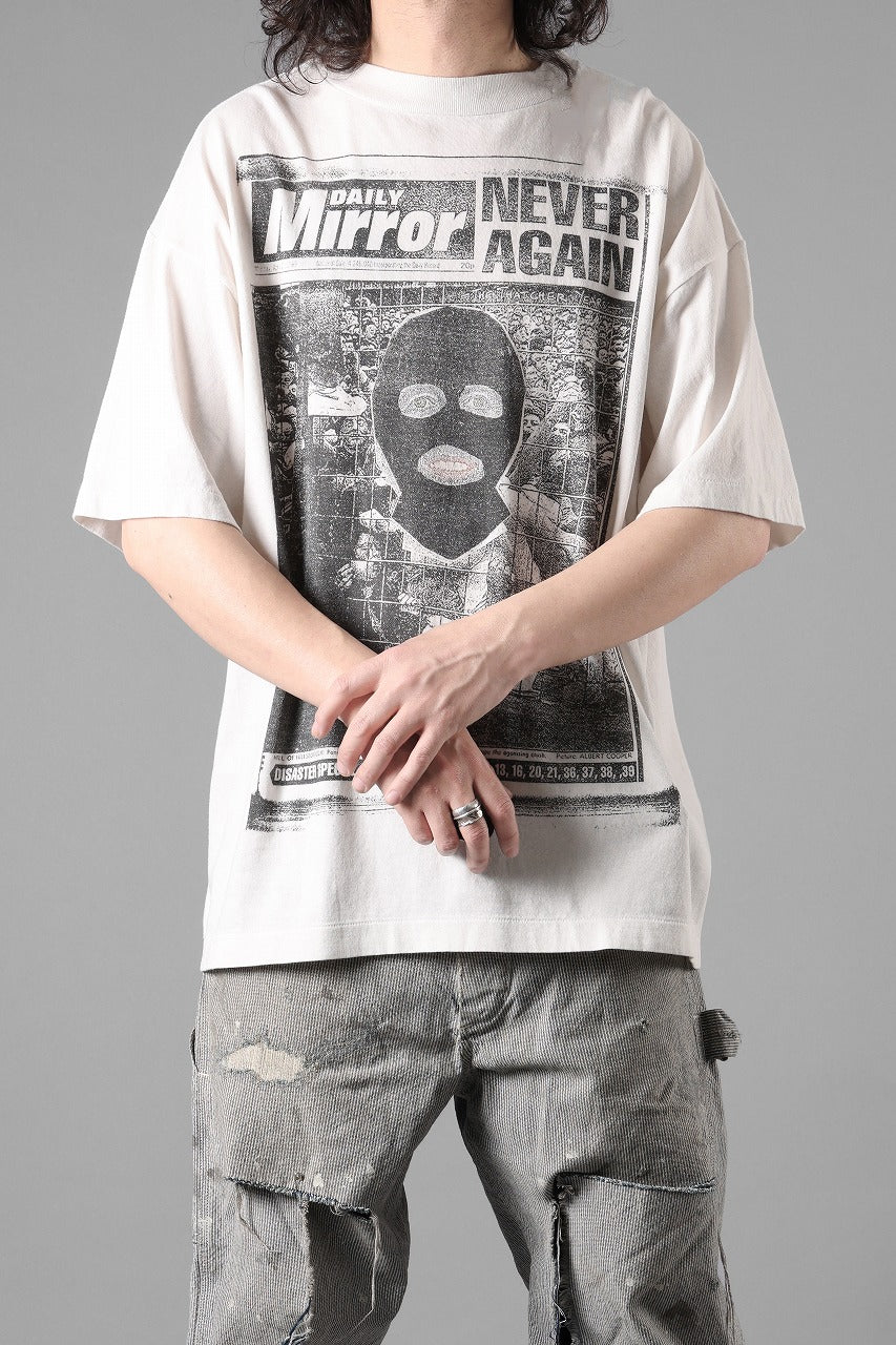 画像をギャラリービューアに読み込む, SAINT Mxxxxxx x Jamie Reid SS TEE / MASK (WHITE)