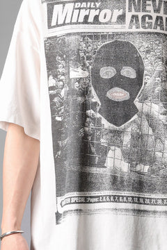 画像をギャラリービューアに読み込む, SAINT Mxxxxxx x Jamie Reid SS TEE / MASK (WHITE)