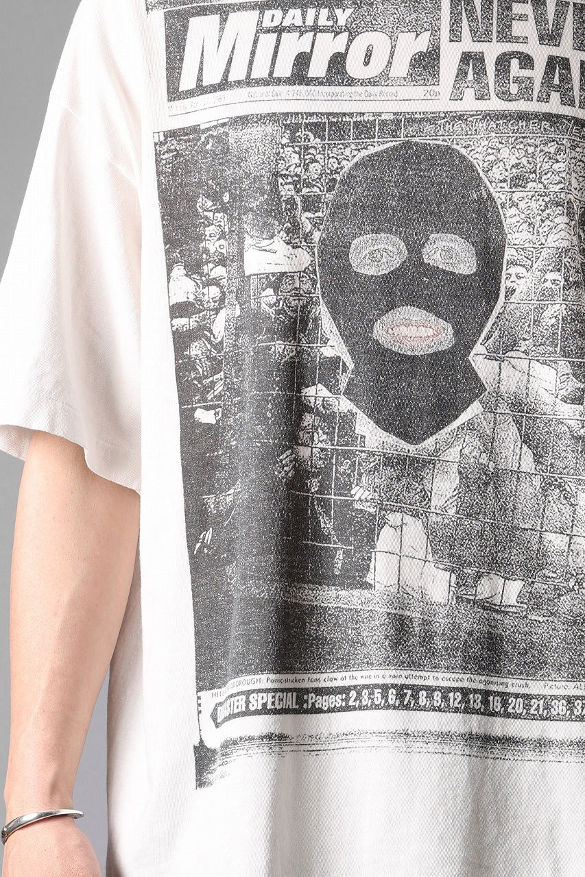 画像をギャラリービューアに読み込む, SAINT Mxxxxxx x Jamie Reid SS TEE / MASK (WHITE)