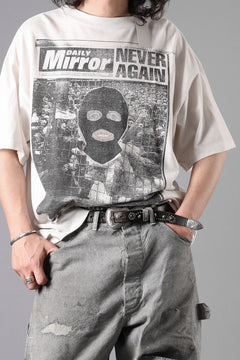 画像をギャラリービューアに読み込む, SAINT Mxxxxxx x Jamie Reid SS TEE / MASK (WHITE)