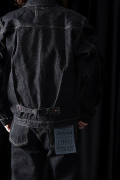 Load image into Gallery viewer, FULLCOUNT 2107XXW Type-1 Jean Jacket / 15.5oz Zimbabwe Selvedge Denim (INDIGO BLUE / ONE WASHED)