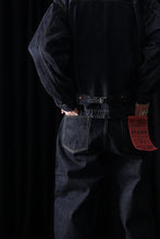 Load image into Gallery viewer, FULLCOUNT 0107W MONROE Wide Straight Jeans / 13.7oz Zimbabwe Selvedge Denim (INDIGO BLUE / ONE WASHED)