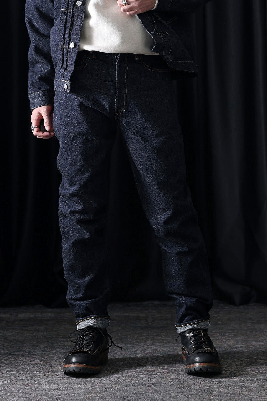 Load image into Gallery viewer, FULLCOUNT 1103W Clean Straight Jeans / 13.7oz Zimbabwe Selvedge Denim (INDIGO BLUE / ONE WASHED)
