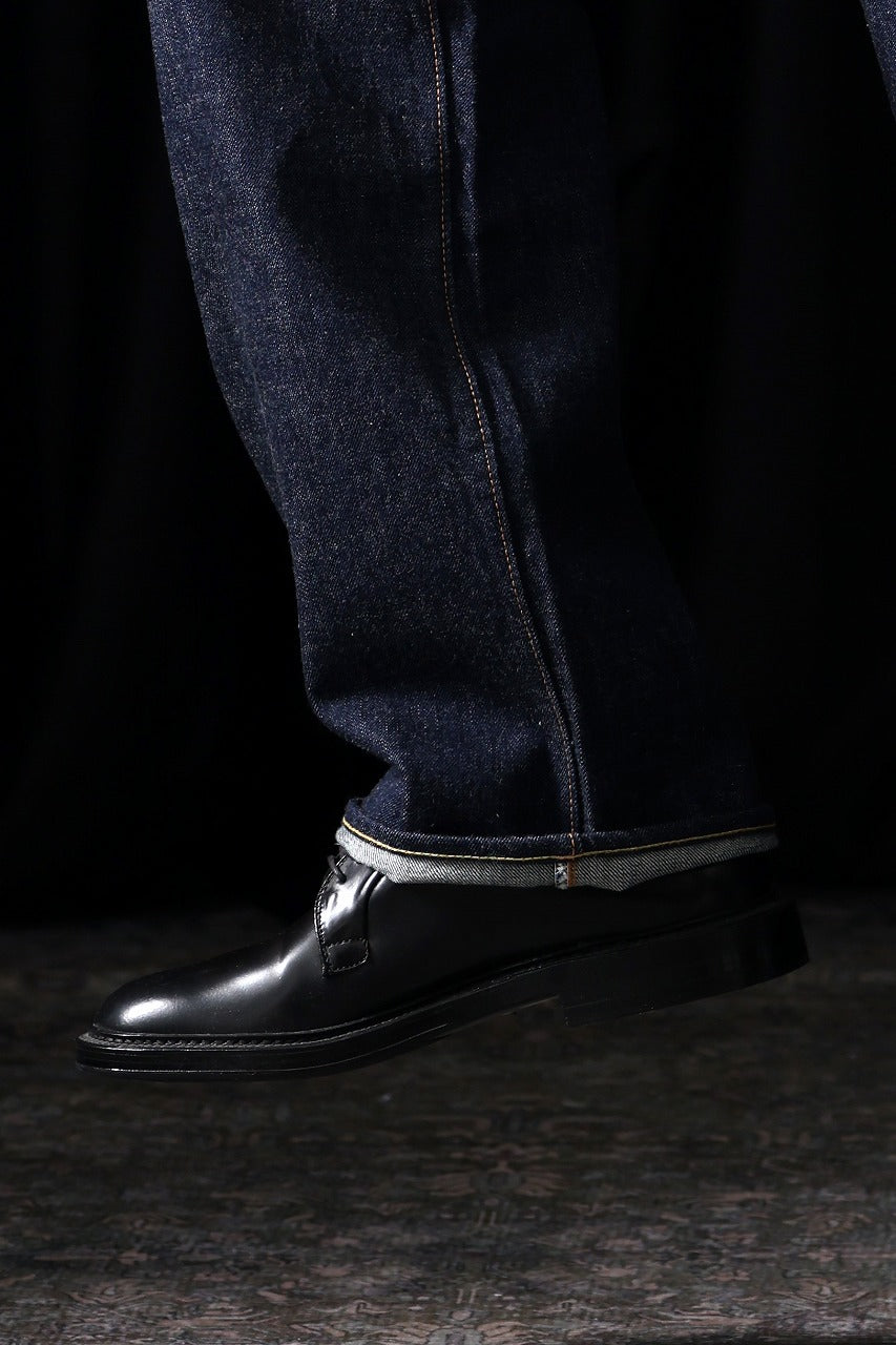 Load image into Gallery viewer, FULLCOUNT 0105W Wide Jeans / 13.7oz Zimbabwe Selvedge Denim (INDIGO BLUE / ONE WASHED)