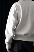 Load image into Gallery viewer, FULLCOUNT 3741 DOUBLE V SET IN SLEEVE MOTHER COTTON (ECRU)