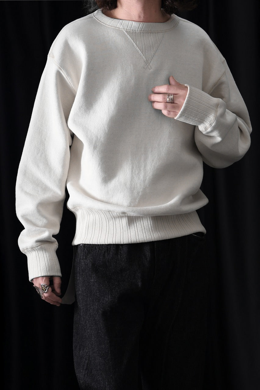 Load image into Gallery viewer, FULLCOUNT 3741 DOUBLE V SET IN SLEEVE MOTHER COTTON (ECRU)