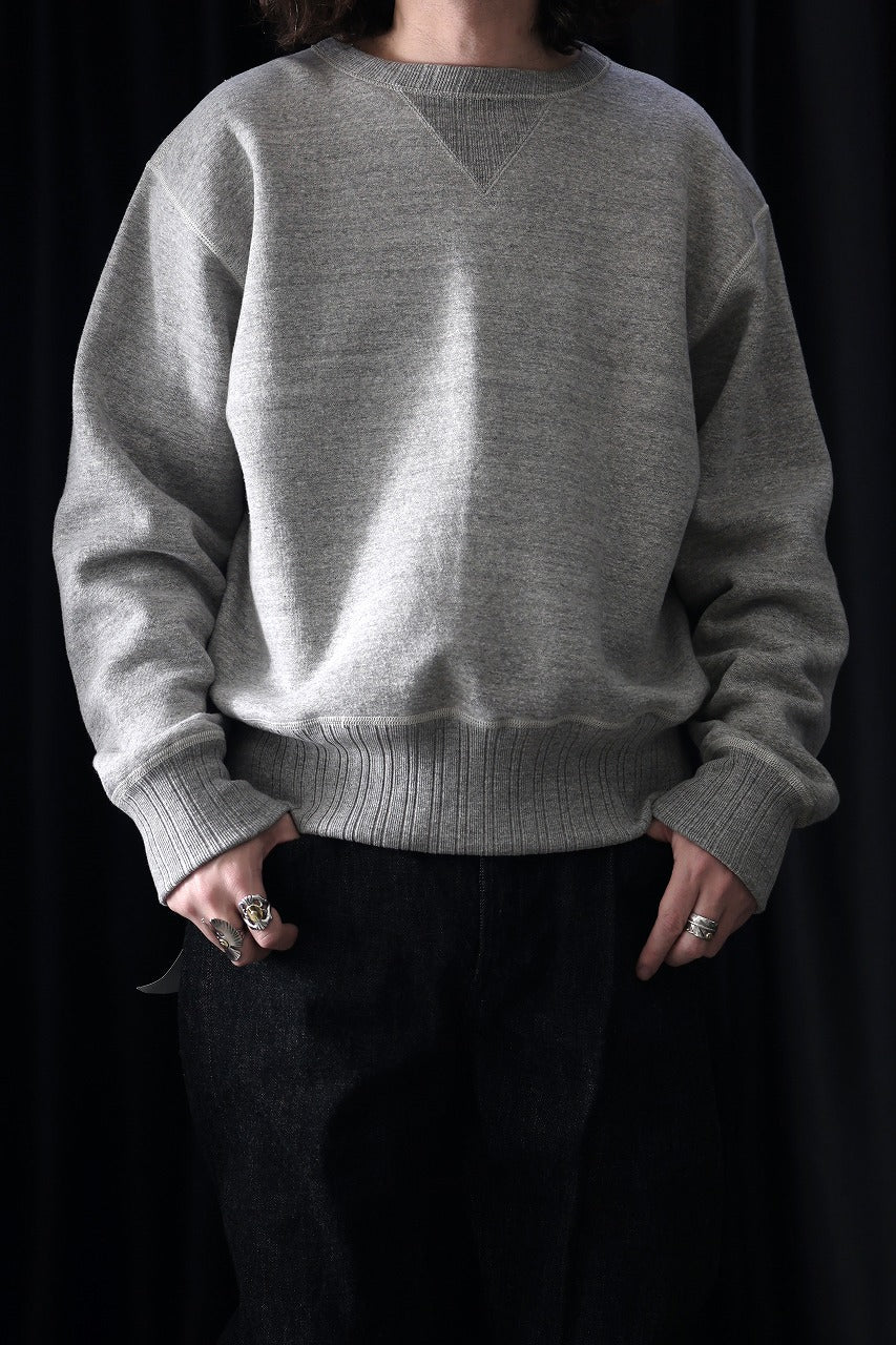 Load image into Gallery viewer, FULLCOUNT 3741 DOUBLE V SET IN SLEEVE MOTHER COTTON (HEATHER GRAY)