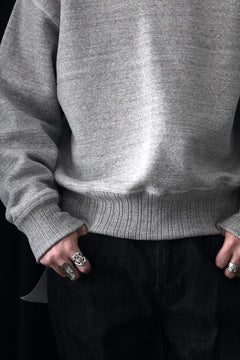 Load image into Gallery viewer, FULLCOUNT 3741 DOUBLE V SET IN SLEEVE MOTHER COTTON (HEATHER GRAY)