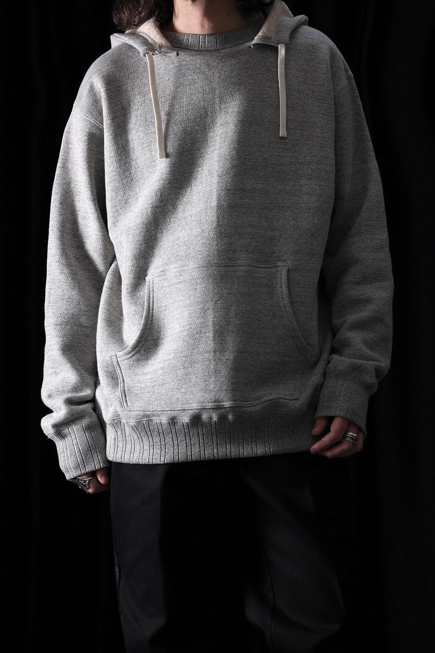 Load image into Gallery viewer, FULLCOUNT 3745 AFTER HOOD SWEAT SHIRT MOTHER COTTON (HEATHER GRAY)