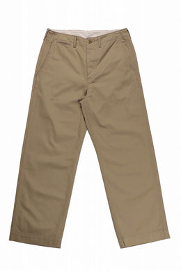 FULLCOUNT U.S.ARMY CHINO 41 TROUSERS (BROWN BEIGE)