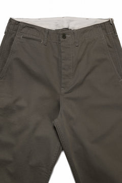 画像をギャラリービューアに読み込む, FULLCOUNT U.S.ARMY CHINO 41 TROUSERS (SAGE GREEN)