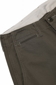 画像をギャラリービューアに読み込む, FULLCOUNT U.S.ARMY CHINO 41 TROUSERS (SAGE GREEN)