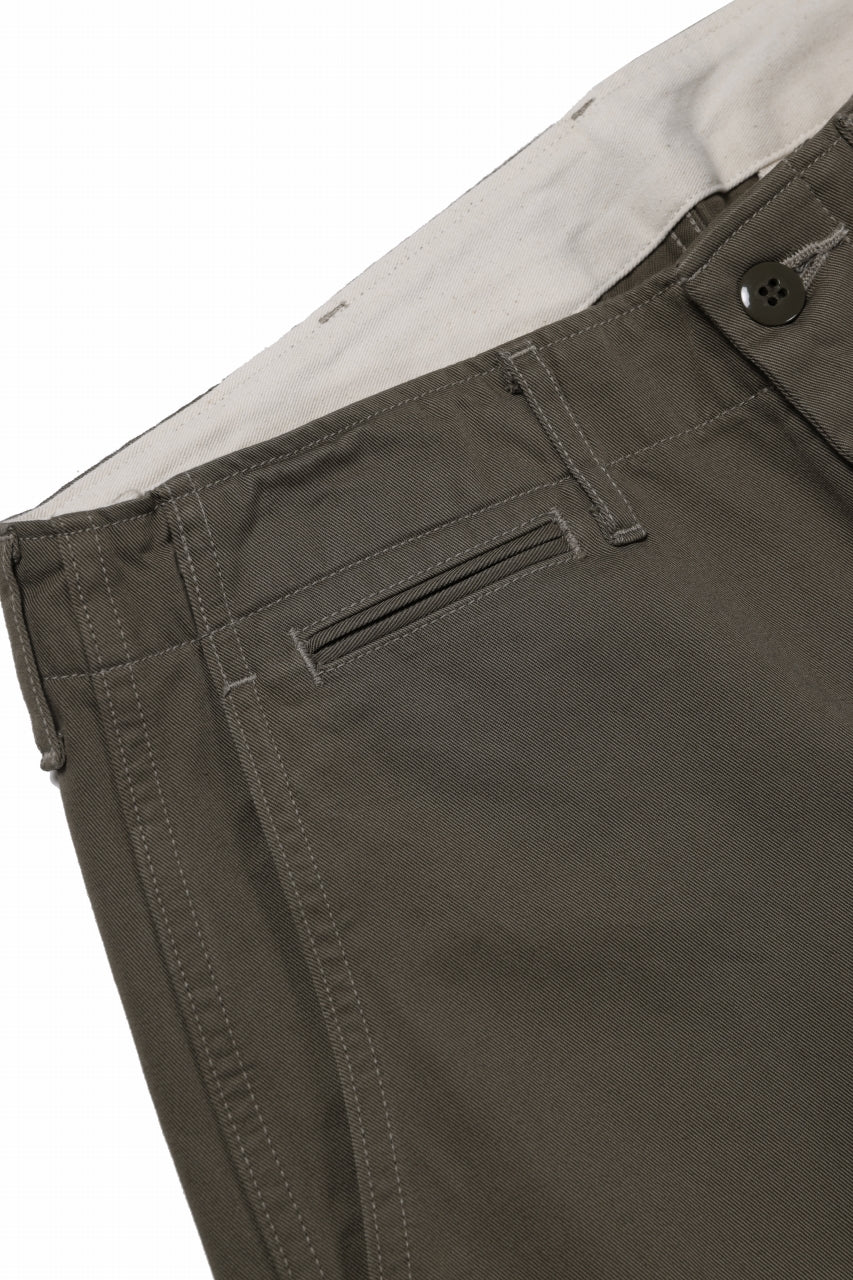 画像をギャラリービューアに読み込む, FULLCOUNT U.S.ARMY CHINO 41 TROUSERS (SAGE GREEN)
