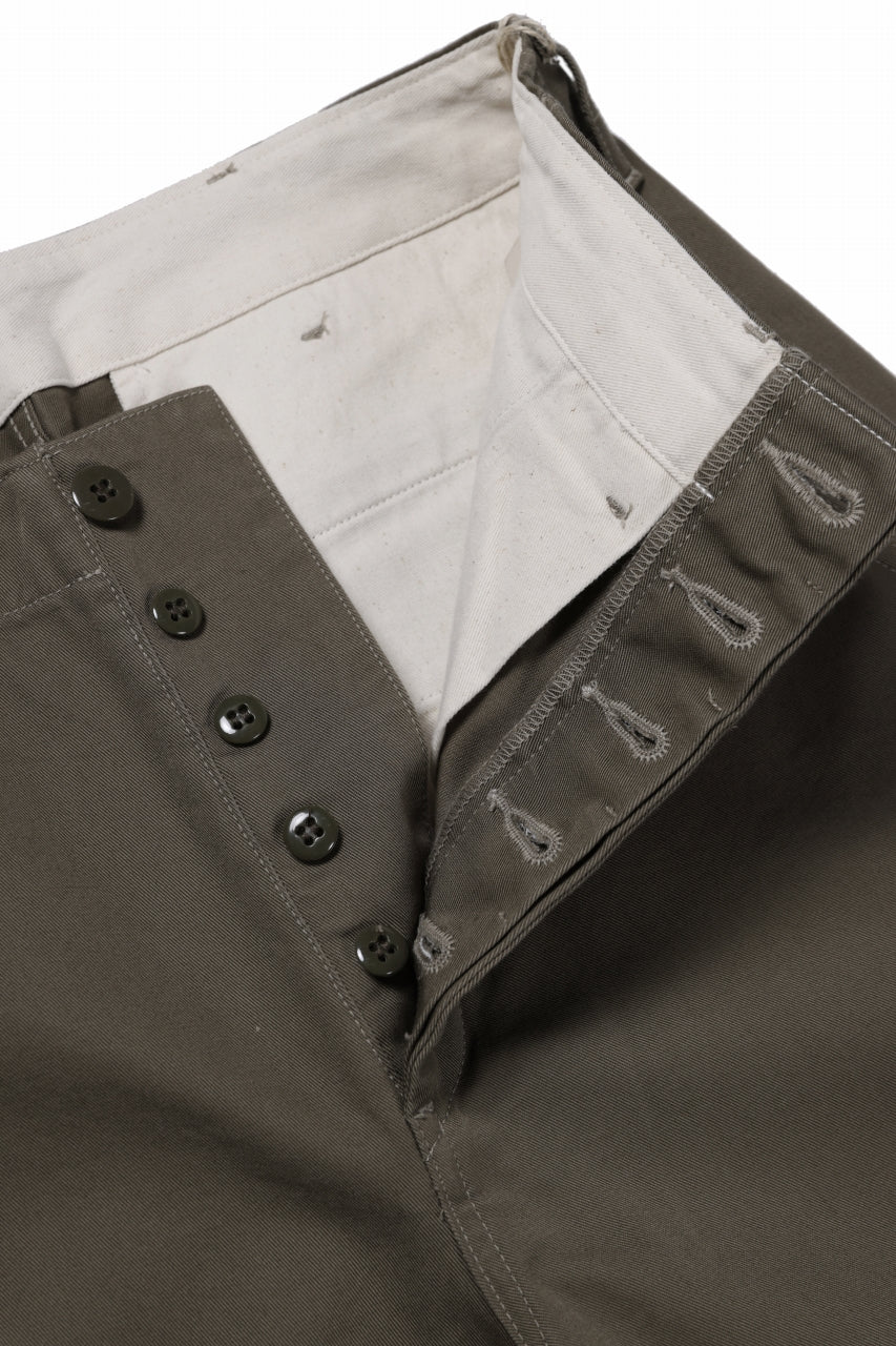 画像をギャラリービューアに読み込む, FULLCOUNT U.S.ARMY CHINO 41 TROUSERS (SAGE GREEN)