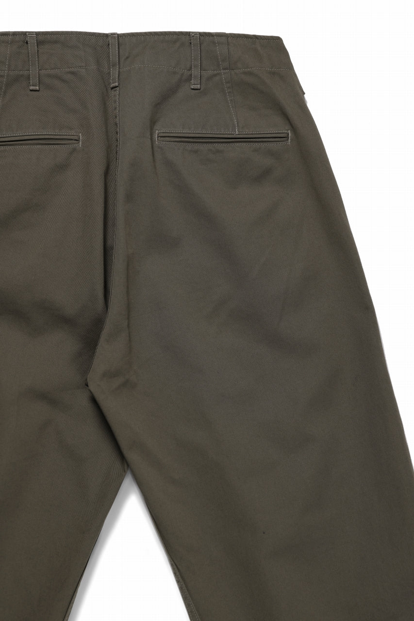 画像をギャラリービューアに読み込む, FULLCOUNT U.S.ARMY CHINO 41 TROUSERS (SAGE GREEN)