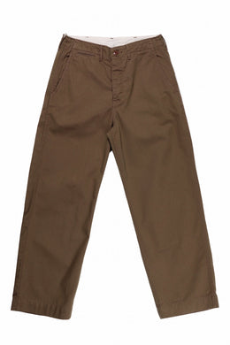 FULLCOUNT U.S.ARMY CHINO 41 TROUSERS (BROWN)