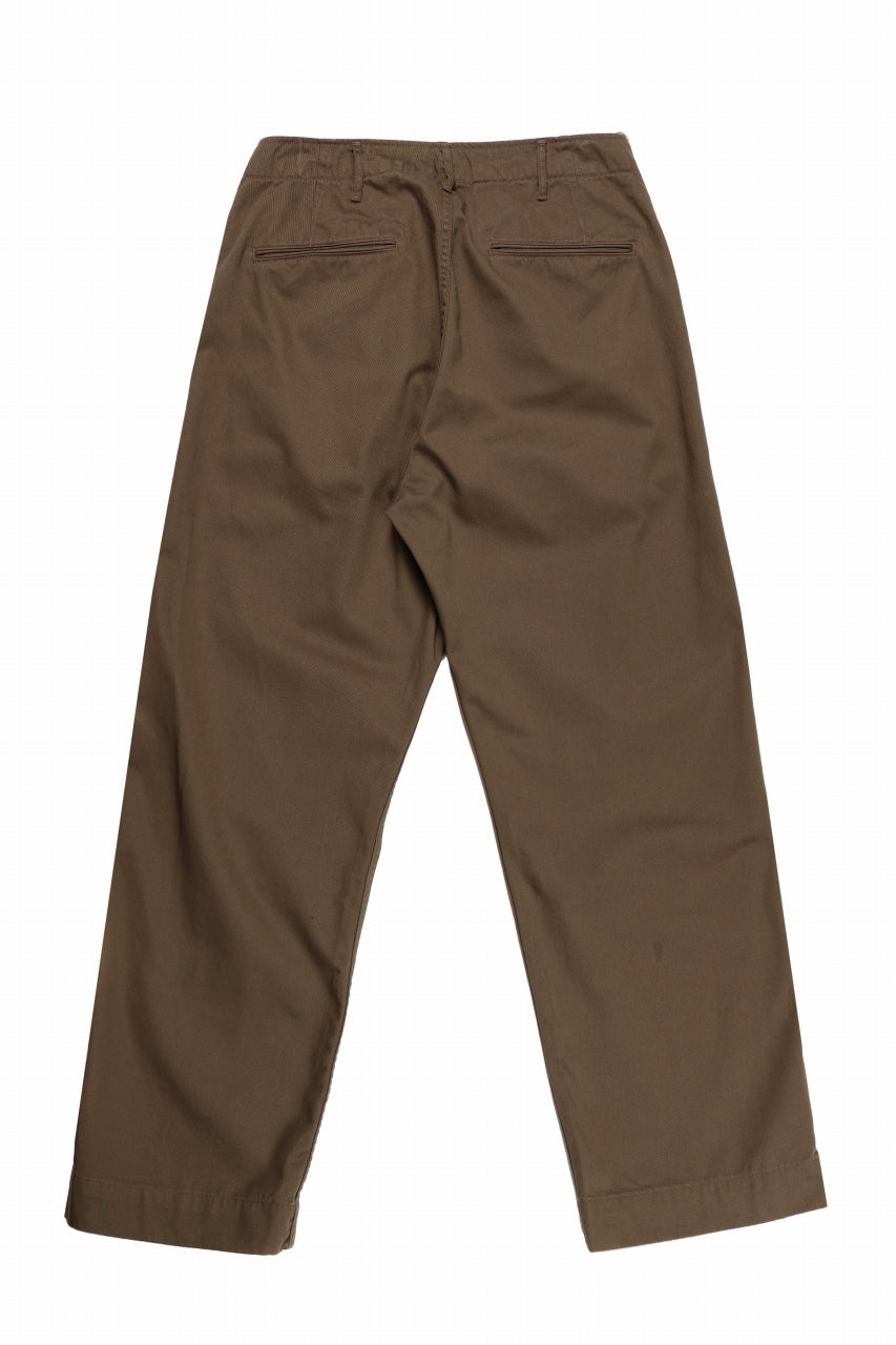 FULLCOUNT U.S.ARMY CHINO 41 TROUSERS (BROWN)