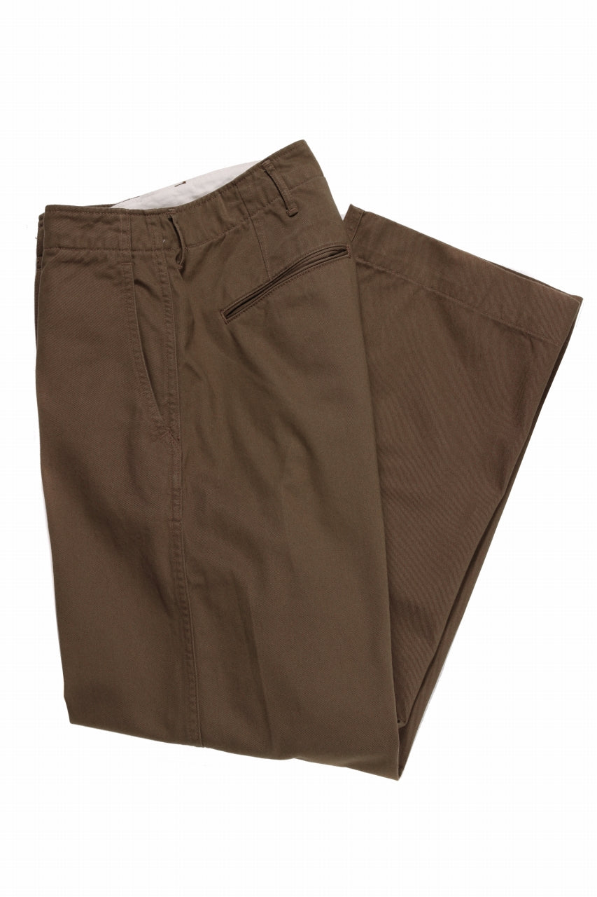 FULLCOUNT U.S.ARMY CHINO 41 TROUSERS (BROWN)