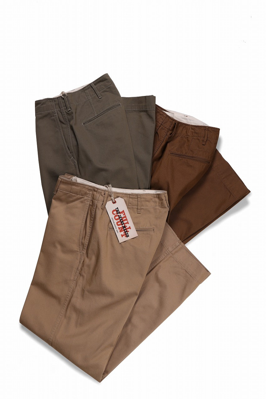 画像をギャラリービューアに読み込む, FULLCOUNT U.S.ARMY CHINO 41 TROUSERS (SAGE GREEN)