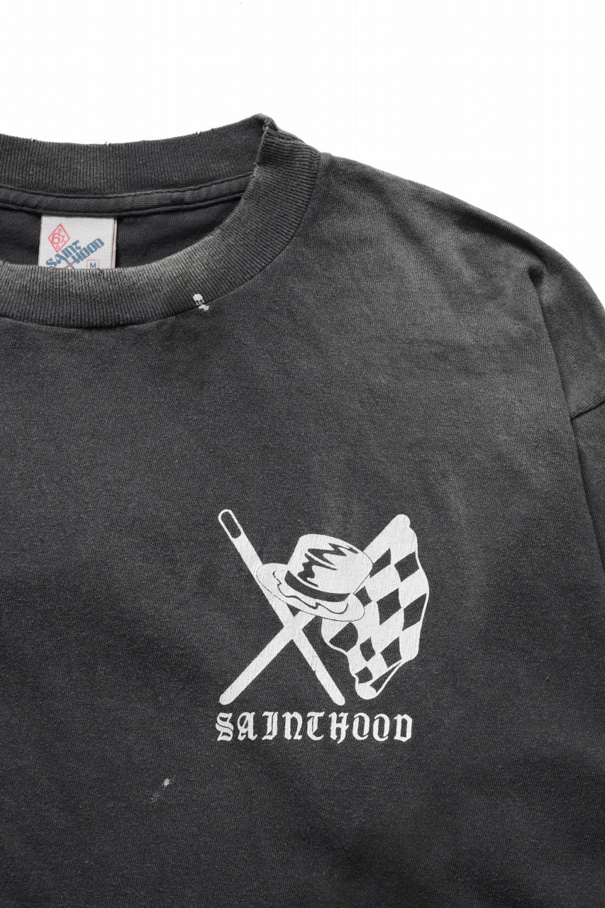 SAINT Mxxxxxx × NEIGHBORHOOD Tシャツ STHD.SPEEDKILLS LS TEE SAINT Mxxxxxx x NEIGHBORHOOD LS TEE / STHD.SPEEDKILLS (BLACK