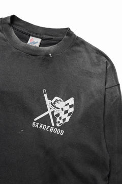画像をギャラリービューアに読み込む, SAINT Mxxxxxx x NEIGHBORHOOD LS TEE / STHD.SPEEDKILLS (BLACK)