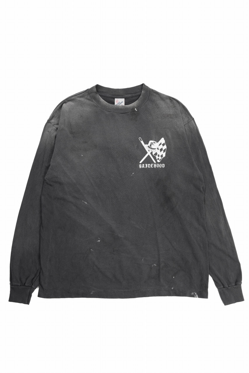 SAINT Mxxxxxx x NEIGHBORHOOD LS TEE / STHD.SPEEDKILLS (BLACK)