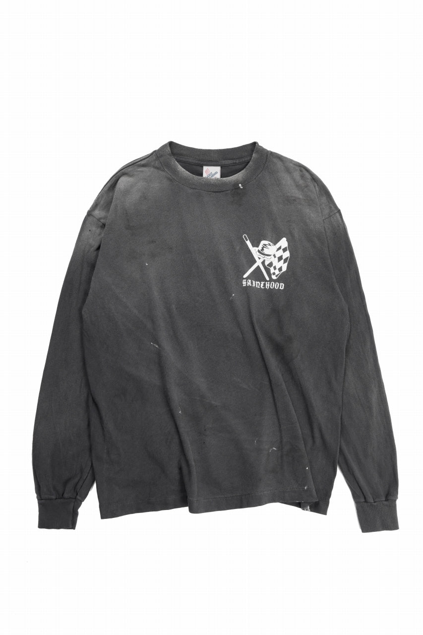 SAINT Mxxxxxx × NEIGHBORHOOD Tシャツ STHD.SPEEDKILLS LS TEE SAINT Mxxxxxx x NEIGHBORHOOD LS TEE / STHD.SPEEDKILLS (BLACK