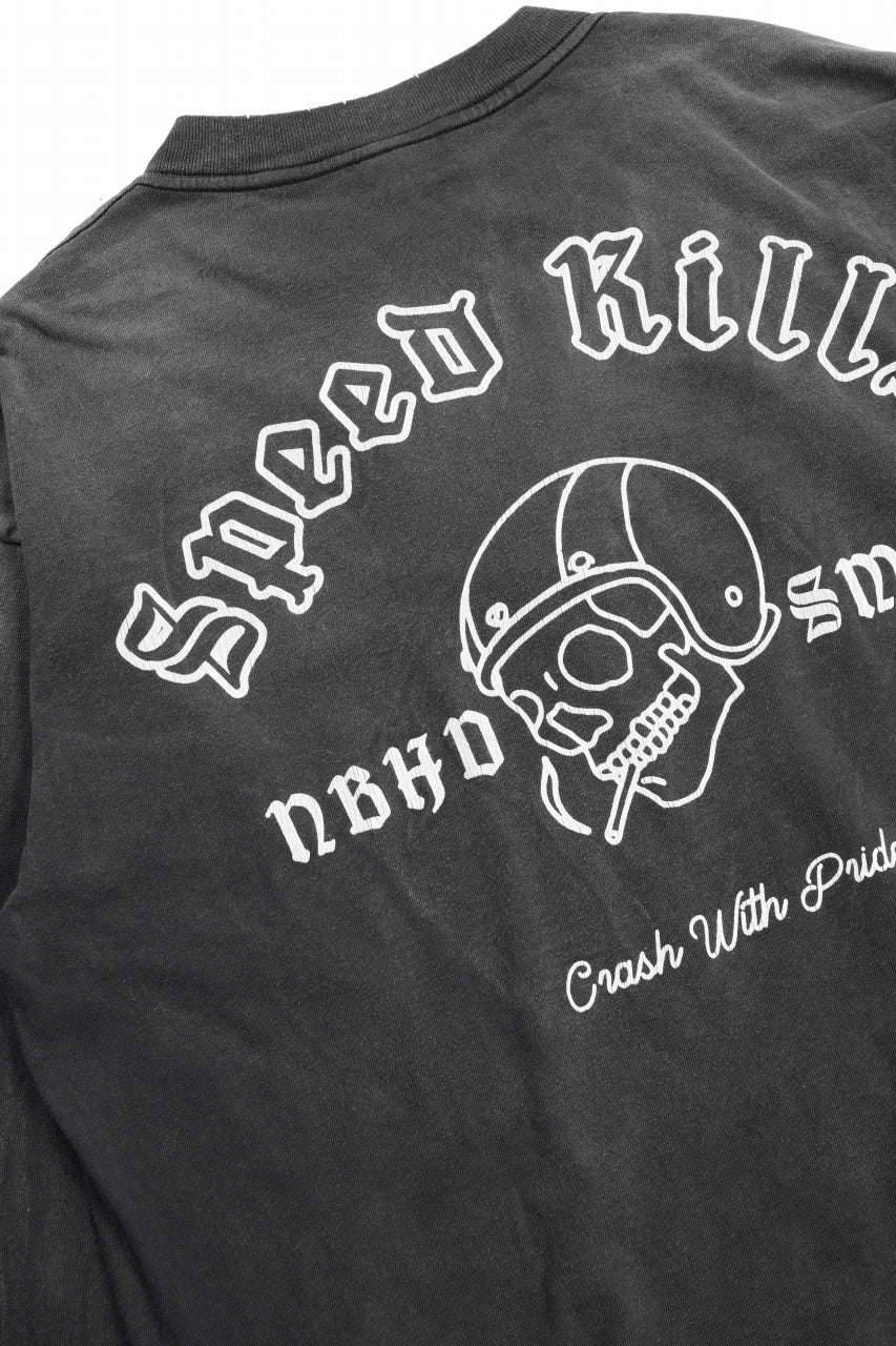 SAINT Mxxxxxx x NEIGHBORHOOD LS TEE / STHD.SPEEDKILLS (BLACK)