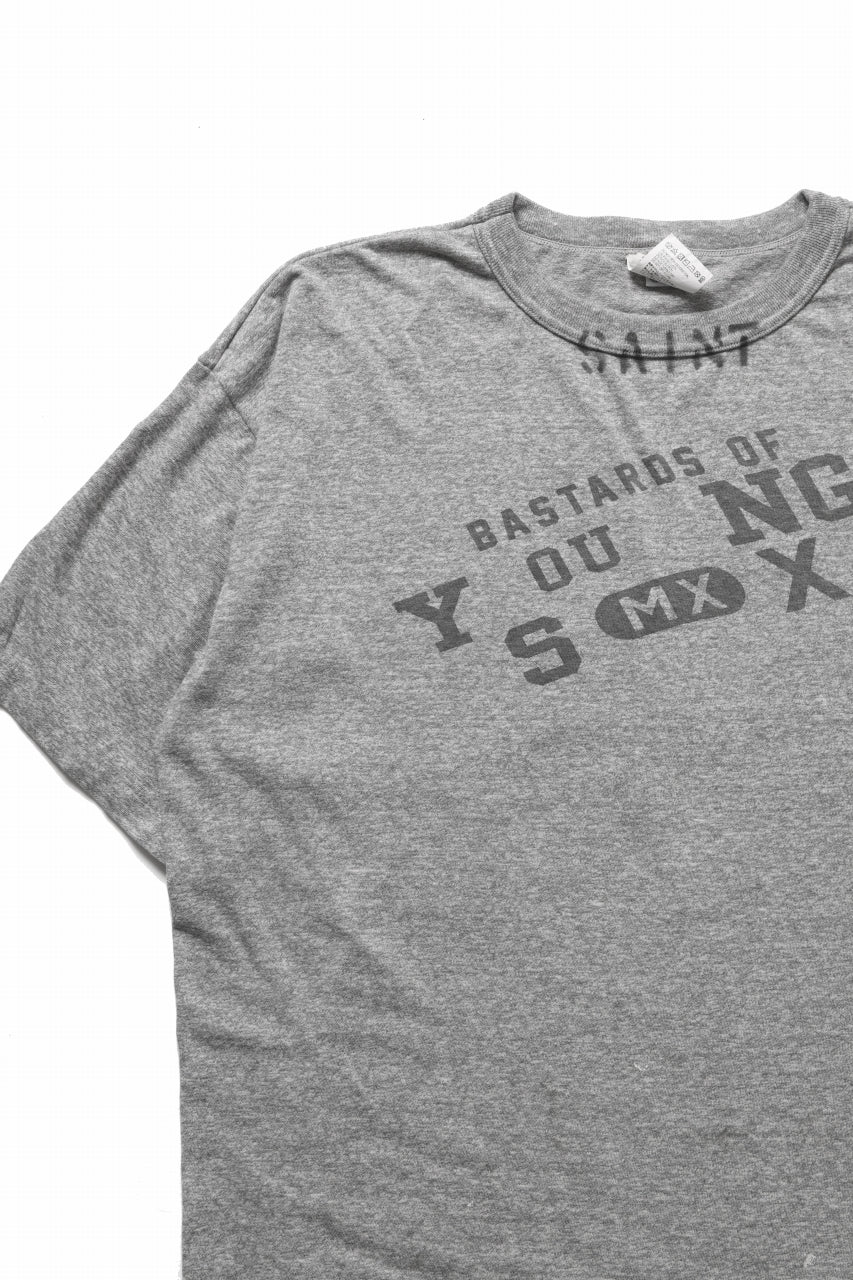 SAINT Mxxxxxx x BerBerJin SS TEE / YOUNG (GRAY)